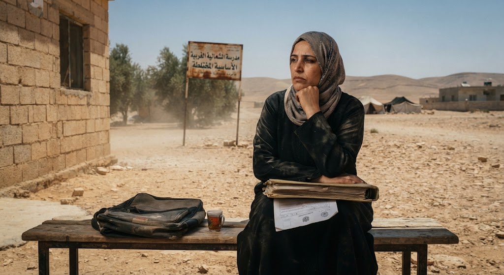 11 عاماً على قائمة الانتظار.. معلمة في البادية الشمالية الغربية تُطالب بحقها في النقل