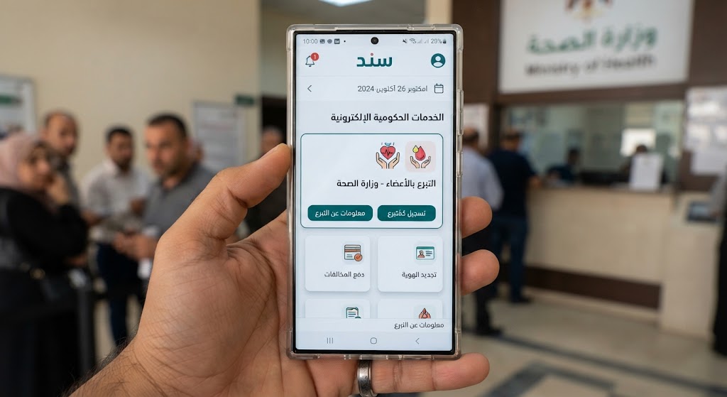 وزارة الصحة تُعِدّ بروتوكولاً وطنياً لزراعة الأعضاء وتطبيق "سند" يستقطب آلاف المتبرعين